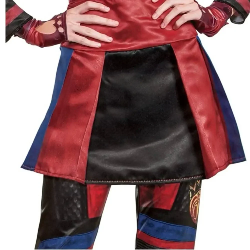 Evie Descendants 3 Deluxe Girls halloween Costume Official Disney large 10-12